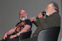 Jean Martin au micro et Hughes Bouillault